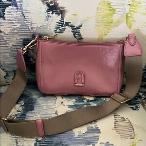 Furla Dusty Rose Crossbody Bag